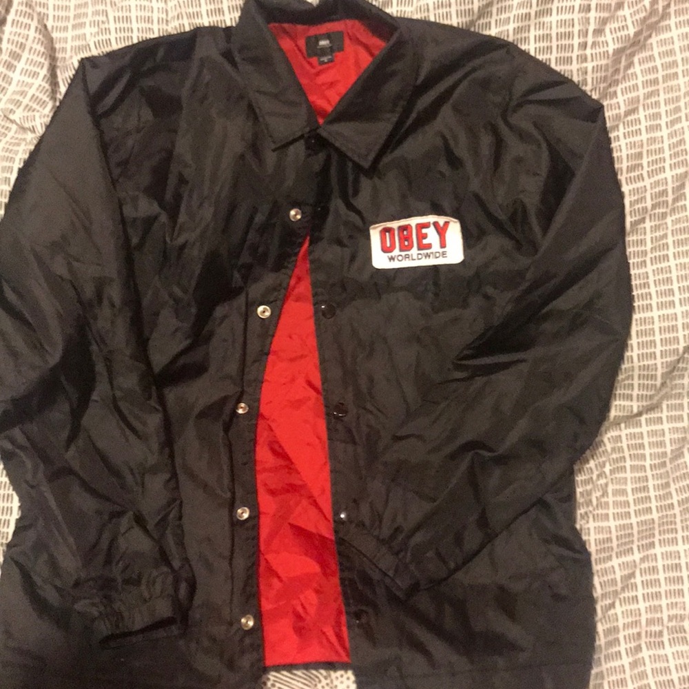 OBEY coaches jacket